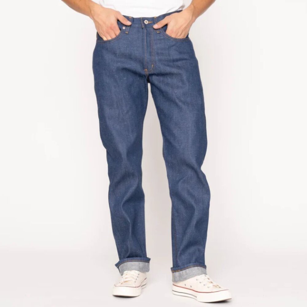 BNWT SS25 NAKED & FAMOUS WORKFORCE SELVEDGE DENIM JEANS 30 & 32